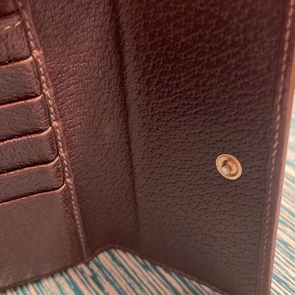 GUCCI GG Authentic Supreme Canvas GG Monogram Unisex Wallet - Picture 8 of 14